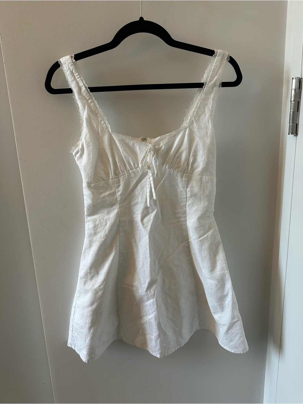 Peppermayo White Lace Trim Cami Dress - Picture 3 of 5